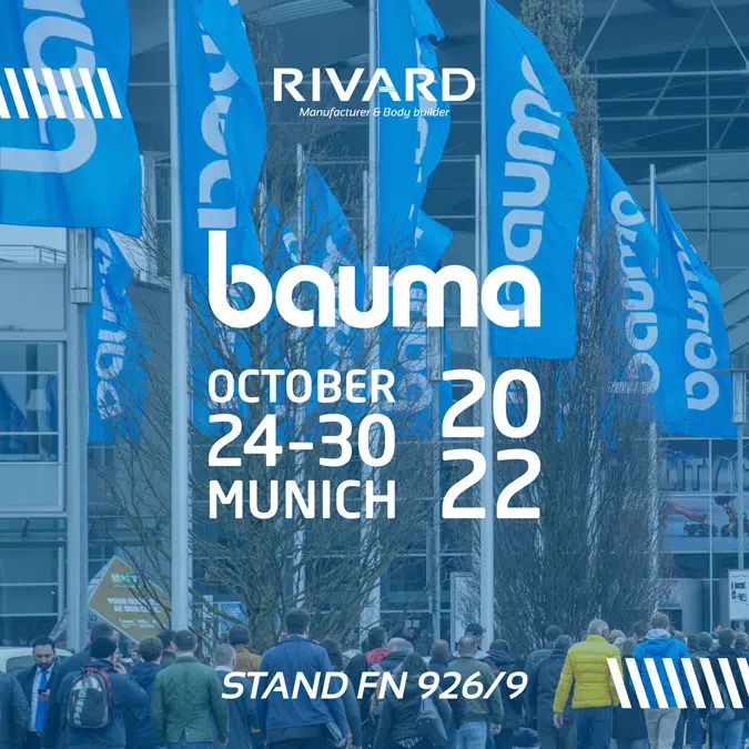 Bauma mess munchen RIVARD saugbagger