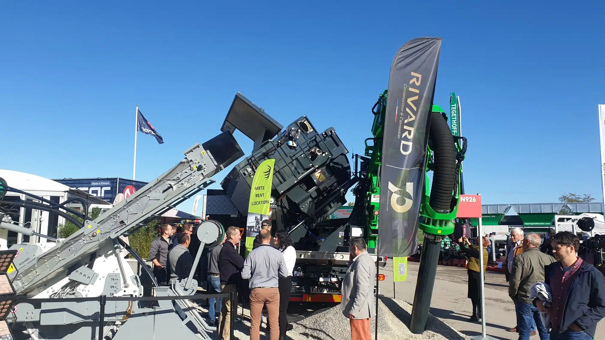 Bauma construction event RIVARD