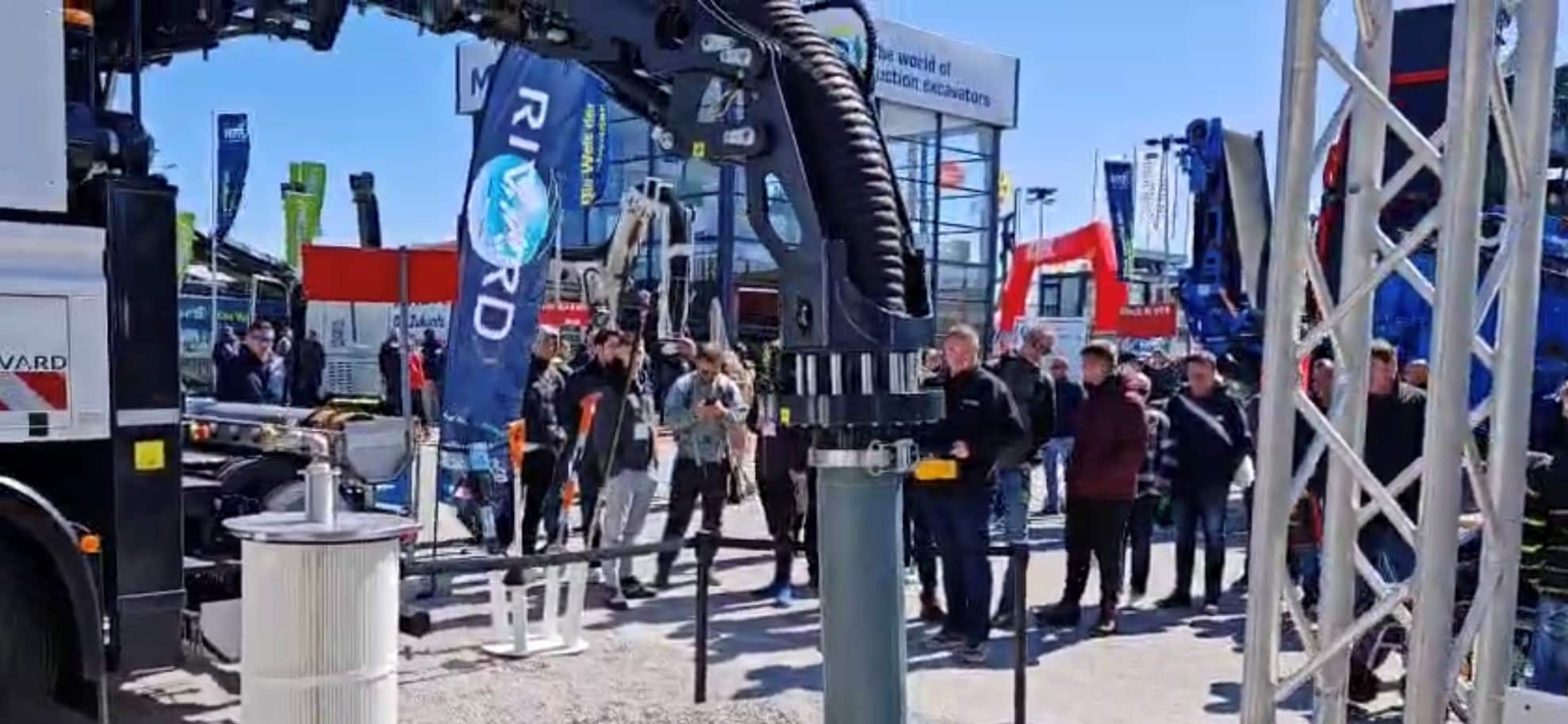 suction excavator at BAUMA Munchen